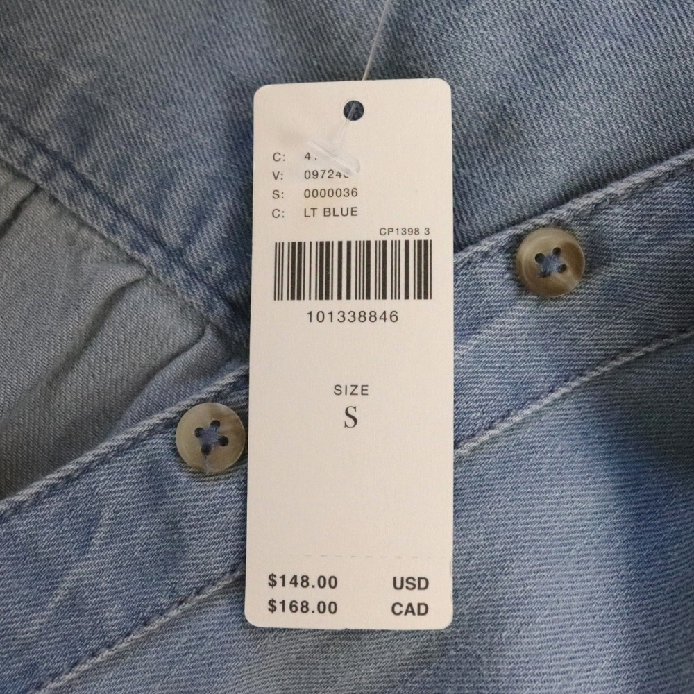 NWT Anthropologie Pilcro The Keira Denim Mini Dress Small - Picture 9 of 11